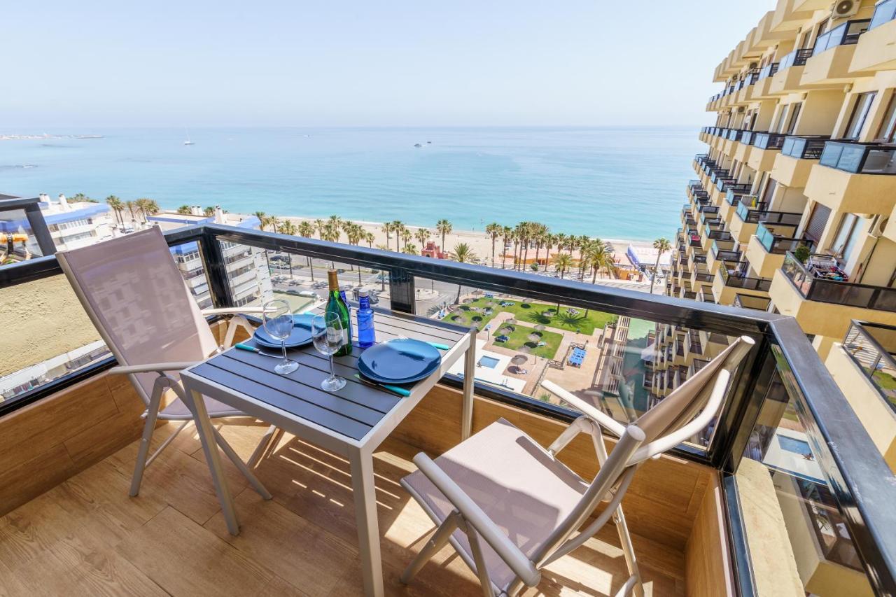 Amazing Views Beachfront Apartment With Swimming Pool Benalmádena Exteriér fotografie
