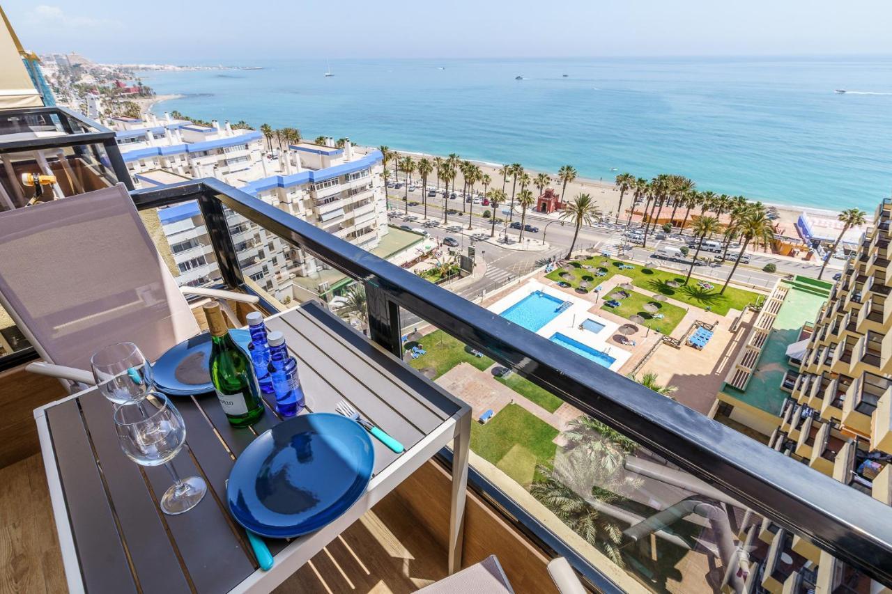 Amazing Views Beachfront Apartment With Swimming Pool Benalmádena Exteriér fotografie